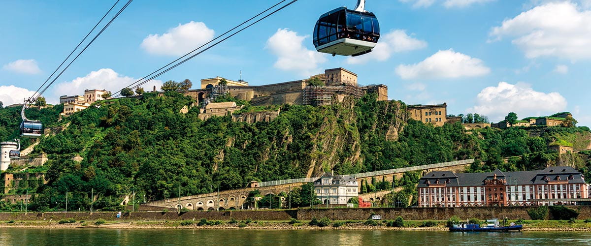 Ehrenbreitstein Fortress in Koblenz